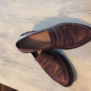 Ecco penny loafers size 41